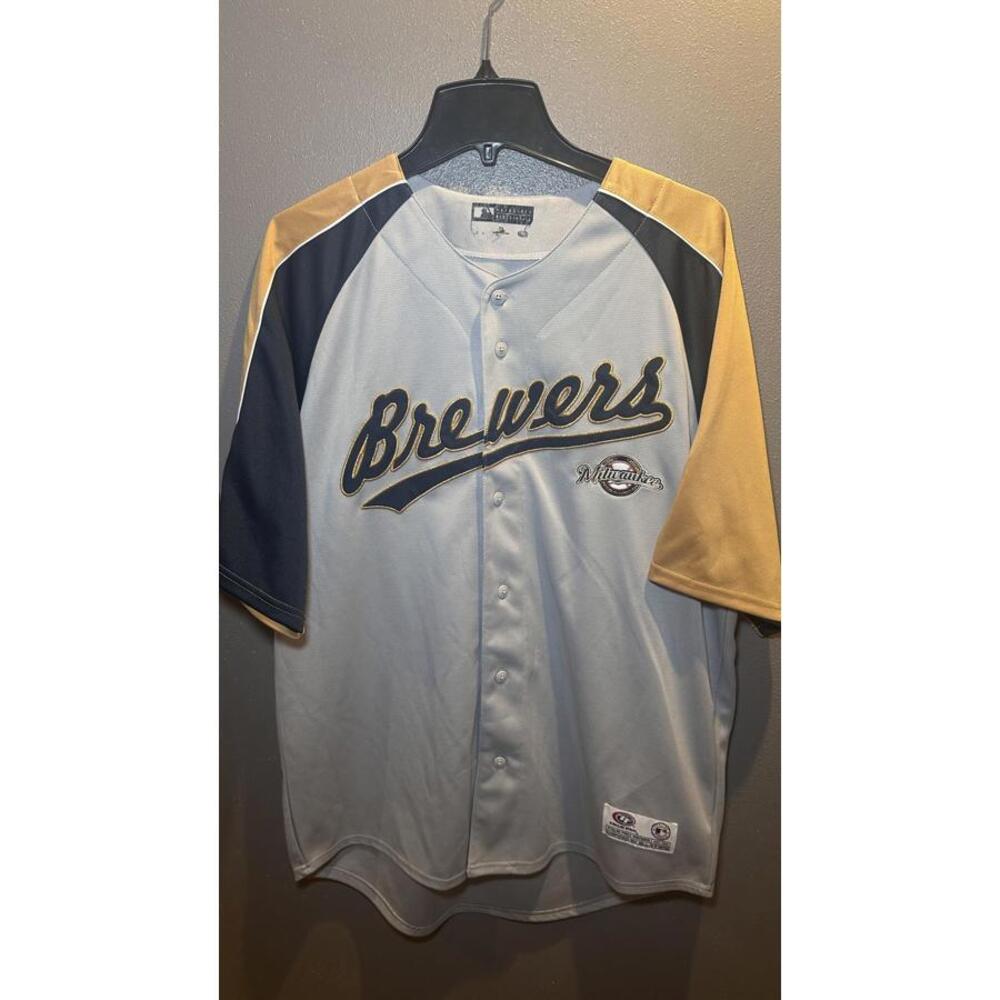 Milwaukee Brewers Baseball Jersey - True Fan Series Medium